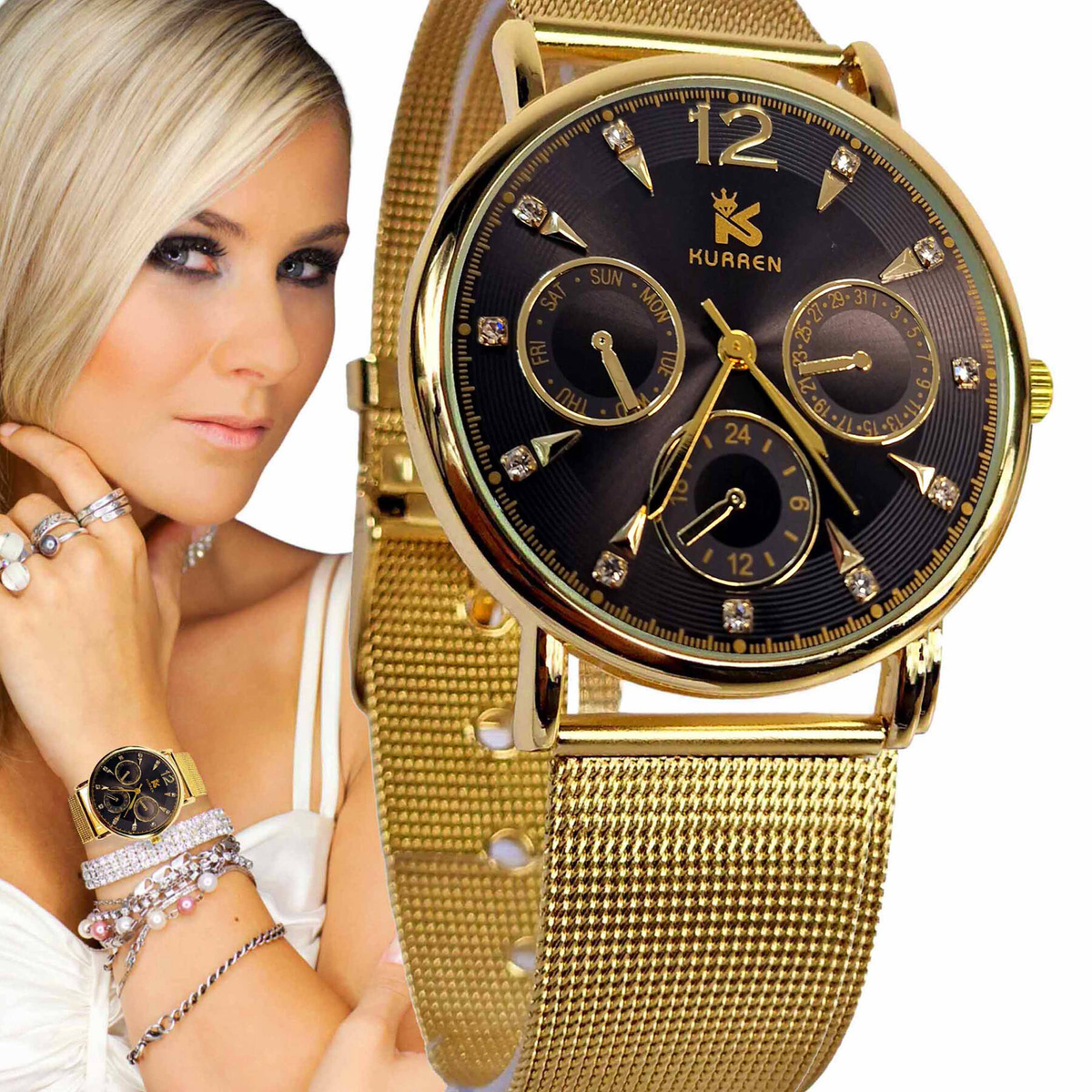 Zegarki damskie Biżuteria i Zegarki Sklep Wysyłkowo24.pl