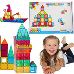 KLOCKI MAGNETYCZNE KONSTRUKCYJNE ZESTAW 45el.