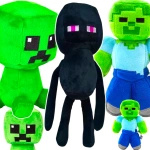 MINECRAFT Zestaw Pluszowych Maskotek