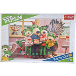 TREFL PUZZLE RODZINKA TREFLIKÓW DUŻE 100 ELEMENTÓW