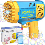 Pistolet wyrzutnia baniek mydlanych - Bańki mydlane \"Space Bubble Gun\"