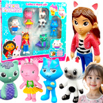 KOCI DOMEK GABI ZESTAW 6 FIGUREK KOTKI Z BAJKI FIGURKA GABBY'S DOLLHOUSE