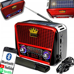 RADIO RETRO SOLARNE Z USB TWOJE STYLOWE I FUNKCJONALNE CENTRUM MUZYCZNE