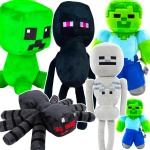 MINECRAFT Zestaw Pluszowych Maskotek