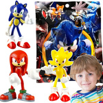 SONIC 2 SASZETKA NIESPODZIANKA 3 KARTY DO GRY + FIGURKA KOLEKCJONERSKA JEŻ