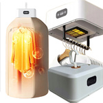 SUSZARKA DO UBRAŃ NA PRANIE BŁYSKAWICZNA ELEKTRYCZNA PRZENOŚNA 600W CICHA