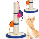 ZABAWKA DLA KOTA SŁUPEK Z KULKĄ I MYSZKAMI DRAPAK