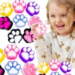 Gniotek Squishy Mochi Kocia Łapka - ZESTAW 100 SZTUK