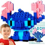 KLOCKI KONSTRUKCYJNE DO UKŁADANIA LILOP I STICH PUZZLE 3D FIGURKA 785 ELEM.