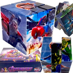 UKŁADANKA KOSTKA LOGICZNA DO UKŁADANIA AVENGERS GRA EDUKACYJNA HULK 3x3x3