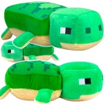 DUŻA MASKOTKA MINECRAFT ŻÓŁW Z GRY WODNY ŚWIAT ŻÓŁWIK MIĘKKI PLUSZAK XXXL