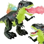 DINOZAUR T-REX ŚWIECI RYCZY CHODZI ZIEJE PARĄ XXL FIGURKA INTERAKTYWNA