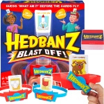 GRA HEDBANZ BLAST OFF! KIM JESTEM? CZYM JESTEM? GRA FAMILIJNA RODZINNA 6+