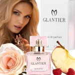 GLANTIER 493 PERFUMY DAMSKIE 50 ml ELEGANCKI KWIATOWO OWOCOWY ZAPACH DAMSKI