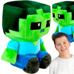 MINECRAFT BABY ZOMBIE PLUSZOWA MASKOTKA Z GRY PLUSZAK DUŻA PRZYTUALNKA
