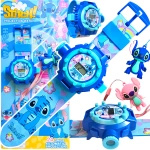 ZEGAREK 3D Z PROJEKTOREM - LILO I STITCH (STICH)