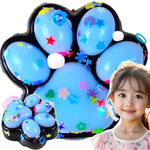KOCI ŁAPKA GNIOTEK ANTYSTRESOWY SENSORYCZNY FIDGET PSIA ŁAPA SQUISHY PUSH
