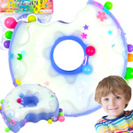 GNIOTEK ANTYSTRESOWY SENSORYCZNY DONUT PĄCZEK Z POSYPKĄ SQUISHY DONAT