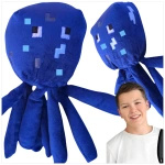 MINECRAFT OŚMIORNICA PLUSZOWA MASKOTKA PLUSZAK MIĘKKA PRZYTULANKA Z GRY
