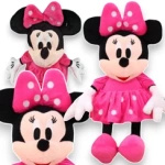 MASKOTKA PRZYTULANKA MYSZKA MINNIE PLUSZOWA DUŻY PLUSZAK MIĘKKA 30cm