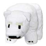 MINECRAFT DUŻA MASKOTKA Z GRY NIEDŹWIEDŹ POLARNY PLUSZOWA FIGURKA BIAŁY MIŚ