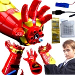 IRON MAN Zestaw Rękawica Wyrzutnia + Kulki Wodne