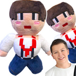 MINECRAFT PLUSZOWA MASKOTKA MAŁY STEVE DZIECKO POSTAĆ Z GRY PRZYTULANKA