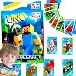 KARTY UNO MINECRAFT GRA KARCIANA TOWARZYSKA PIXEL