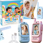WALKIE TALKIE DLA DZIECI Z FUNKCJĄ VIDEO  KOLOROWY WYŚWIETLACZ LCD DO 300M