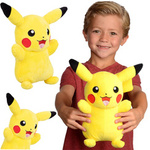 MASKOTKA PIKACHU DUŻY PLUSZOWY POKEMON MIĘKKA PRZYTULANKA PLUSZOWA 40 CM