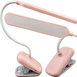 LAMPKA BIURKOWA SZKOLNA KLIPS DOTYKOWA 24 LED 4W USB 3 RODZAJE ŚWIATŁA
