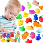Gniotek Squishy Mochi Antystresowe - ZESTAW 25 SZTUK