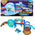 MONSTER JAM ZESTAW SUPERMYJNIA + AUTKO MEGALODON 
