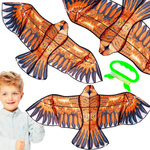 MEGA LATAWIEC ORZEŁ MOCNY DUŻY OGROMNY PTAK XXL 110 CM ODSTRASZACZ PTAKÓW 