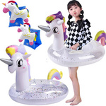 Zestaw Plażowy Koło do pływania + rękawki 2w1 Jednorożec