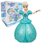 LALKA TAŃCZY ELSA KRAINA LODU ŚWIECI ŚPIEW FROZEN