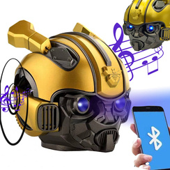 Głośnik Bluetooth Bumblebee  Świecące Oczy, Radio, Kompaktowy, 5h Pracy