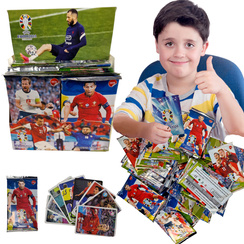 Karty piłkarskie z piłkarzami UEFA GERMANY 2024 - 288 sztuk kolekcjonerskie