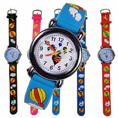 Klasyczny Zegarek Dziecięcy BALONY MIX