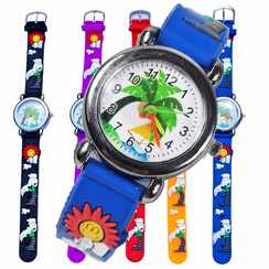 Klasyczny Zegarek Dziecięcy PAPUGI MIX