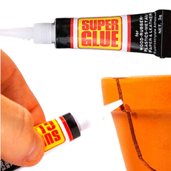 Klej Super Glue Błyskawiczny Ekstra mocny - 1 tubka