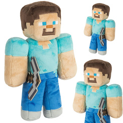 MINECRAFT Duża Pluszowa Maskotka Steve 28cm