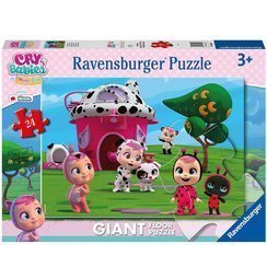 RAVENSBURGER Cry Babies Puzzle Podłogowe 24 el.