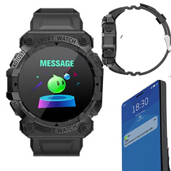 Smartwatch FD68 czarny