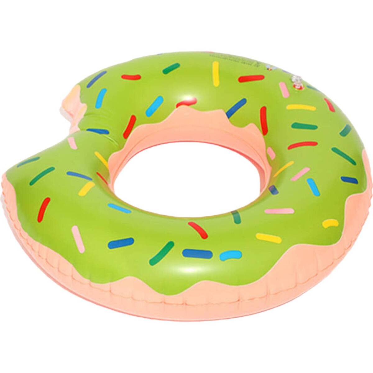 Duże Koło Do Pływania Zielony Donat Donut Pączek 70cm