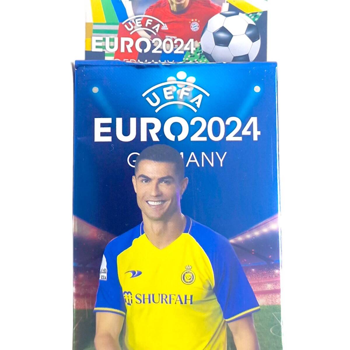 Karty piłkarskie z piłkarzami UEFA GERMANY 2024 - 30 sztuk kolekcjonerskie	