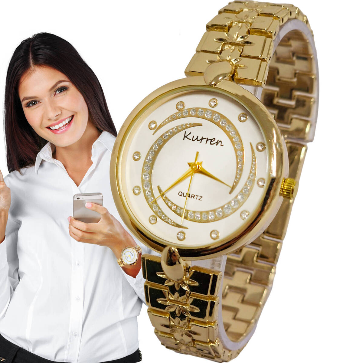 Zegarek Damski Kurren – Elegancja na Każdą Okazję 